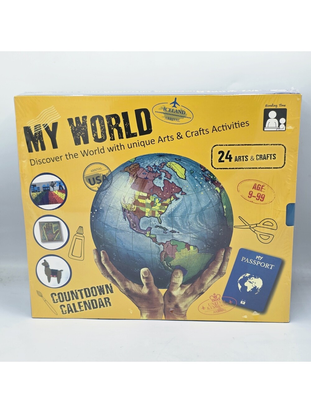 My World Advent Countdown Calendar Arts & Crafts Activities